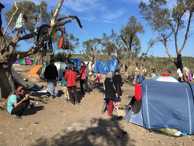 Moria Transit Camp, Lesvos